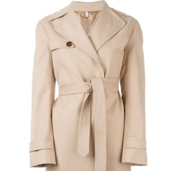 Helmut Lang Women's Oversize Trench Coat - Picture 8 of 9